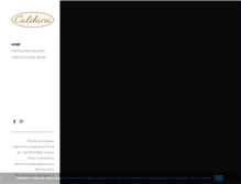 Tablet Screenshot of pasticceriacaldana.com